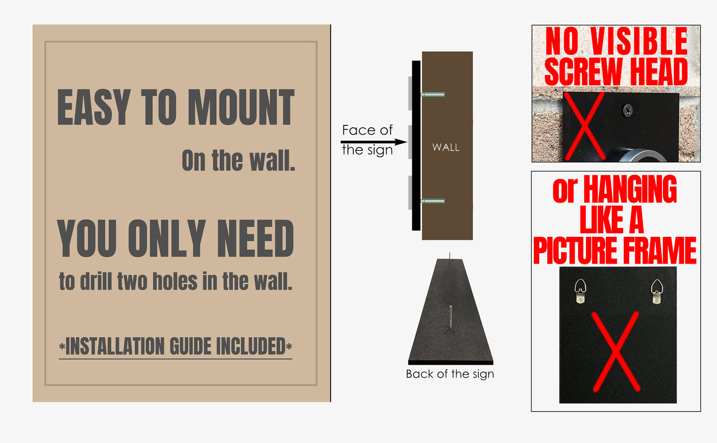 Gold House Number | Gold number address sign in Vertical and Horizontal layout | Address plaques for outside