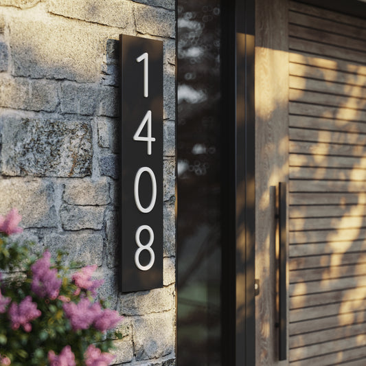 House numbers for outdoor