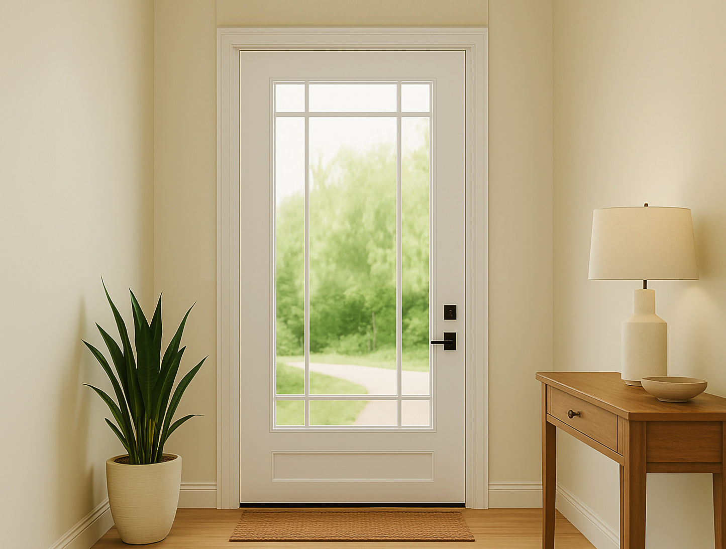 Premium PVC Window Grid | Custom Pane Overlay for Existing Windows | Thick 1/4" Solid PVC Strips (Not Tape Rolls) | Real 3D Window Mullion Look | Durable, Indoor/Outdoor Material