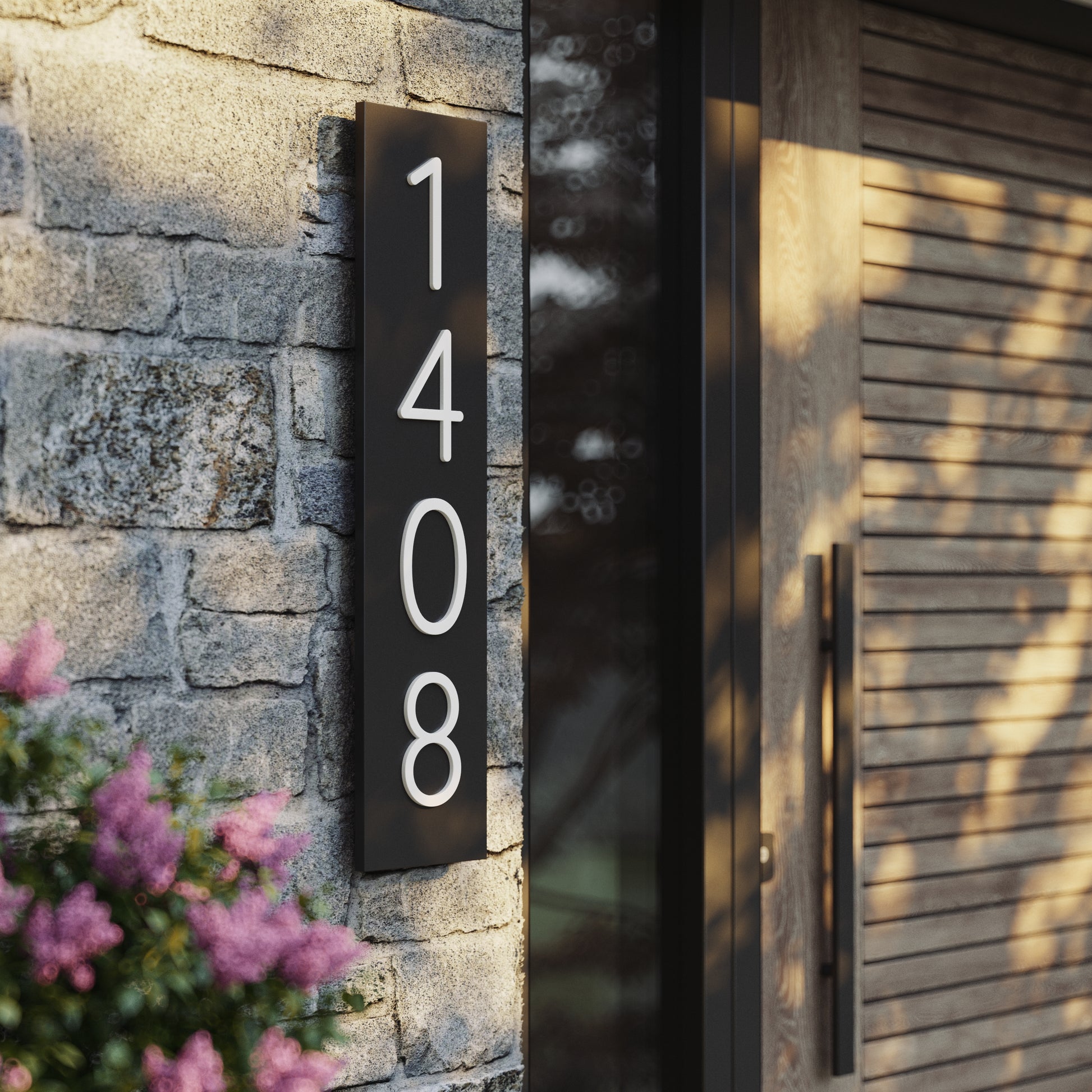 House numbers for outdoor