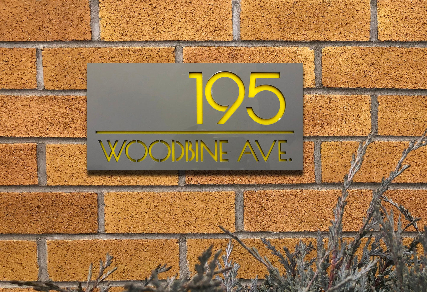 Modern House number | Address sign