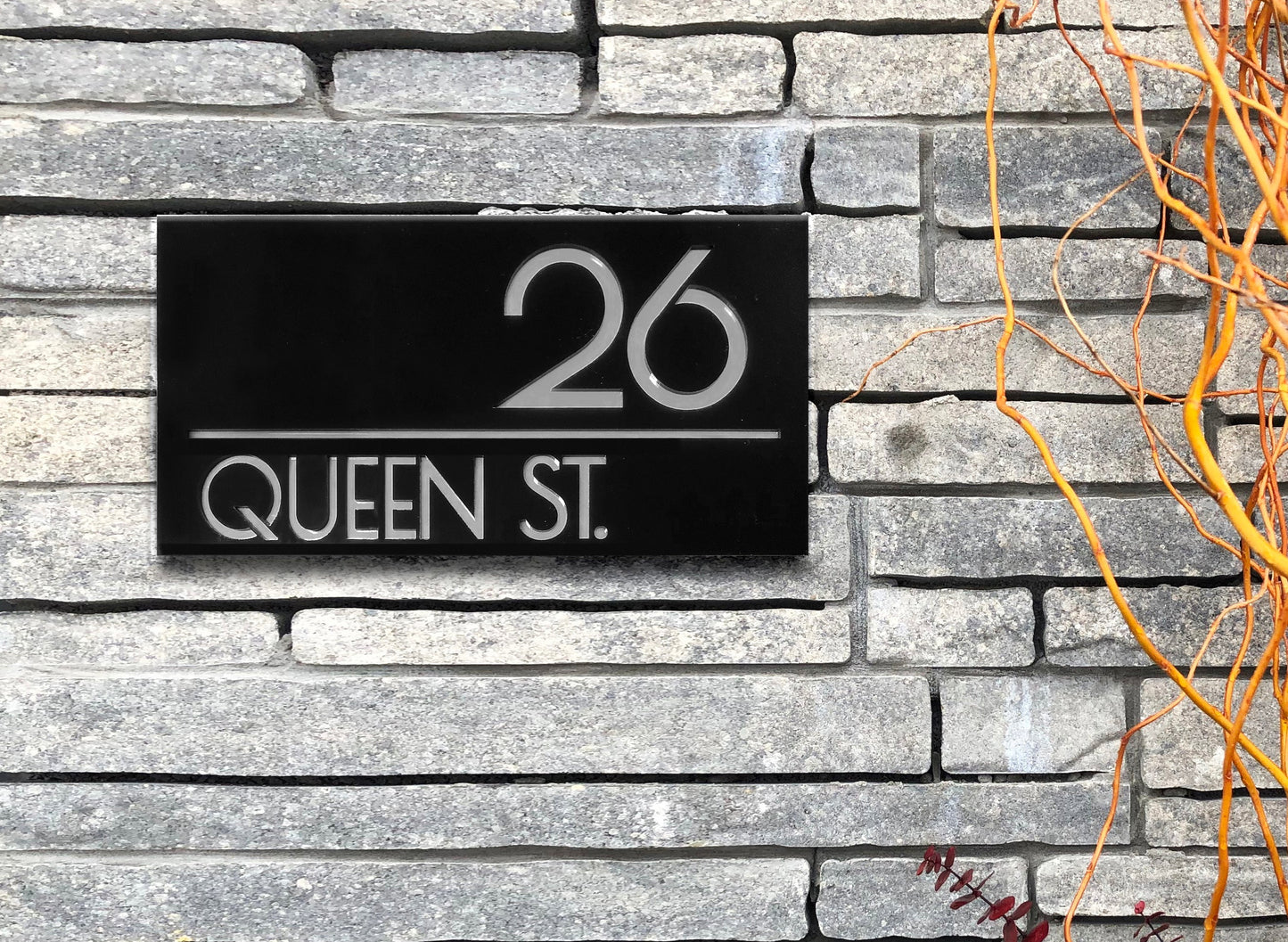 Modern House number | Address sign